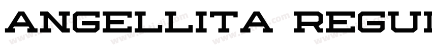 Angellita Regular字体转换